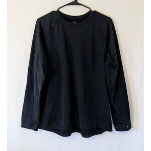 ClimateRight Cuddl Duds Shirt Mens XL Black Long Sleeve Base Layer Thumb Holes